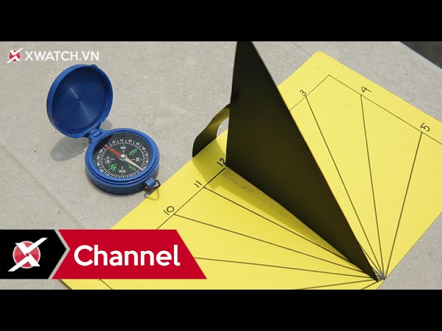 Bạn muốn chế tạo cái đồng hồ chỉ giờ “chạy” bằng mặt trời không. Bách Khoa Tri Thức