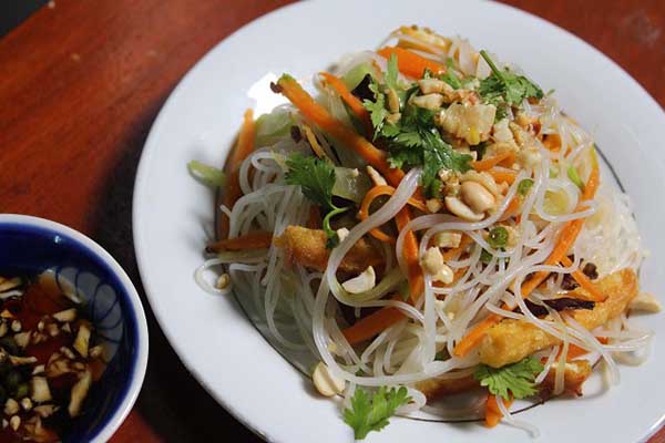 Bún xào chay. Món ăn truyền thống Việt Nam - Công thức nấu ăn