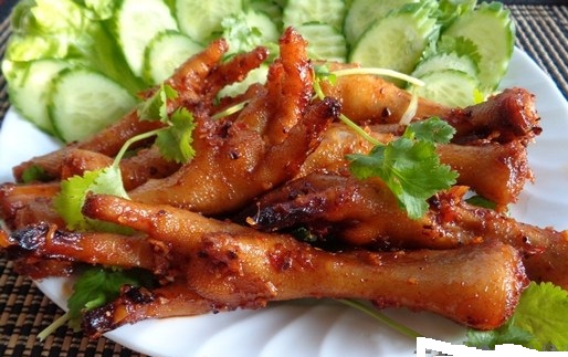 Chân gà nướng ngũ vị. Món ăn truyền thống Việt Nam - Công thức nấu ăn