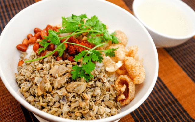 Cơm hến. Món ăn truyền thống Việt Nam - Công thức nấu ăn