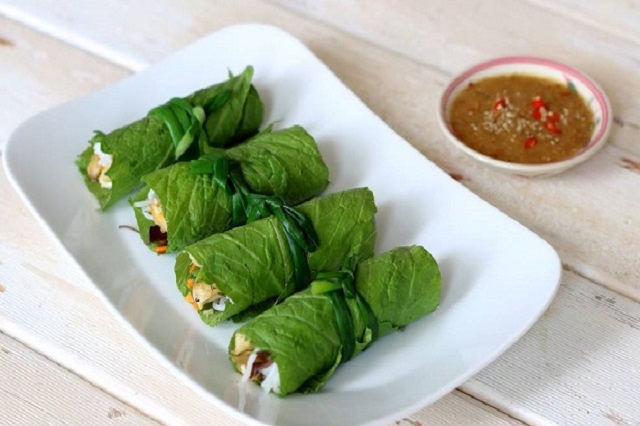 Cuốn diếp. Món ăn truyền thống Việt Nam - Công thức nấu ăn