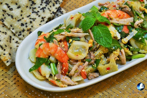 Gỏi mít tôm thịt. Món ăn truyền thống Việt Nam - Công thức nấu ăn