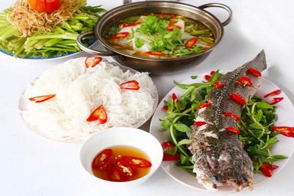 Lẩu cá quả. Món ăn truyền thống Việt Nam - Công thức nấu ăn