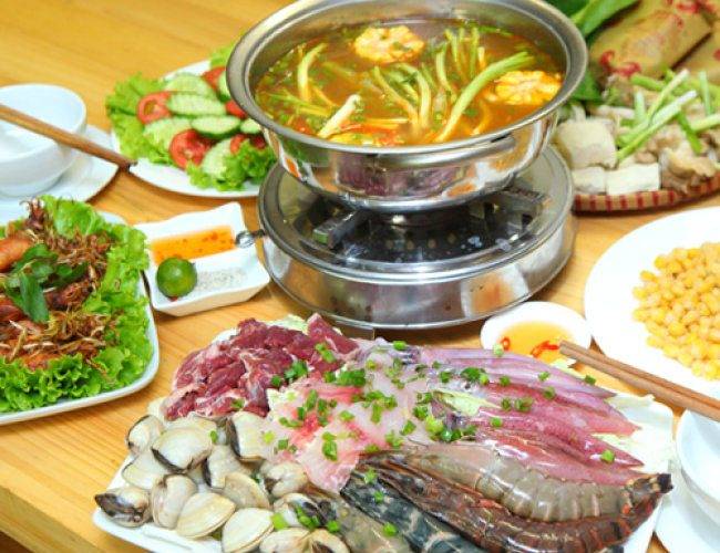 Lẩu hải sản. Món ăn truyền thống Việt Nam - Công thức nấu ăn