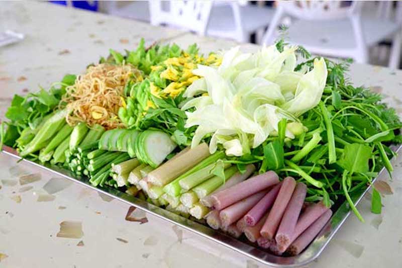 Lẩu rau. Món ăn truyền thống Việt Nam - Công thức nấu ăn