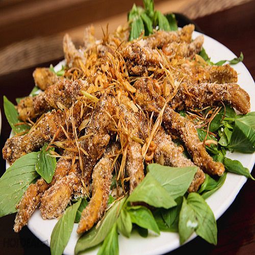 Lưỡi vịt rang muối. Món ăn truyền thống Việt Nam - Công thức nấu ăn