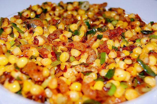 Ngô xào tôm. Món ăn truyền thống Việt Nam - Công thức nấu ăn