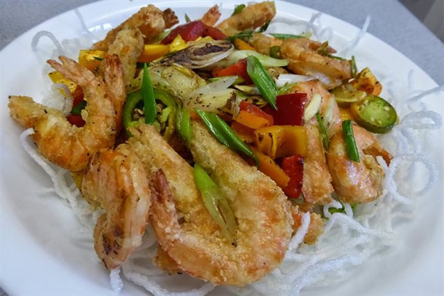 Tôm rang ngũ vị. Món ăn truyền thống Việt Nam - Công thức nấu ăn