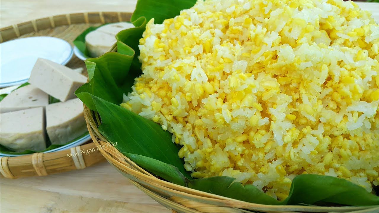 Xôi đậu. Món ăn truyền thống Việt Nam - Công thức nấu ăn